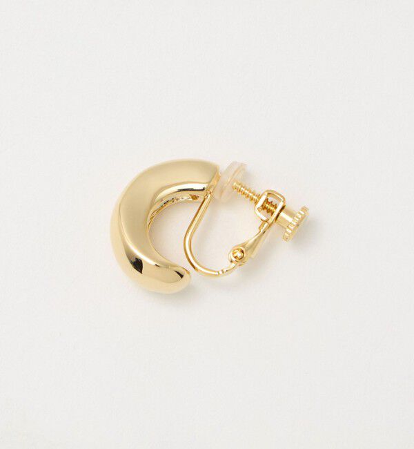 UNITED ARROWS「ハーフ ムーン イヤリング」|イヤリング|