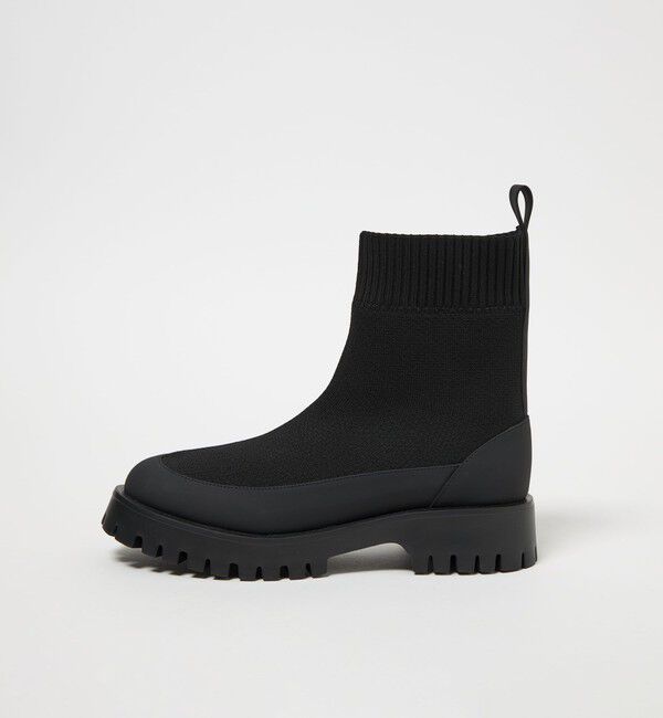 UNITED ARROWS「レイン ニットブーツ」|レインシューズ|