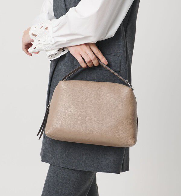 UNITED ARROWS「＜GIANNI CHIARINI＞ALIFA M バッグ 25FW」|ショルダー・メッセンジャー|BEIGE