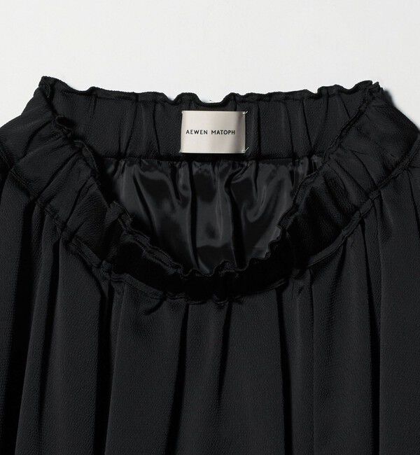AEWEN MATOPH「＜AEWEN MATOPH＞サテンコクーンスカート - ウォッシャブル -」|スカート|