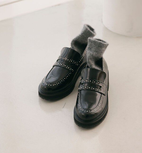 UNITED ARROWS「スタッズ ローファー」|ローファー|
