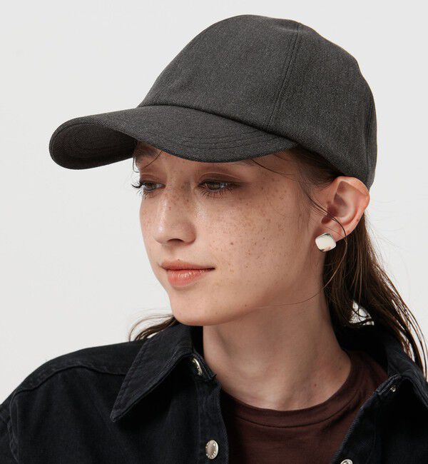 UNITED ARROWS「ソリッド キャップ UV」|キャップ・キャスケット|DK.GRAY