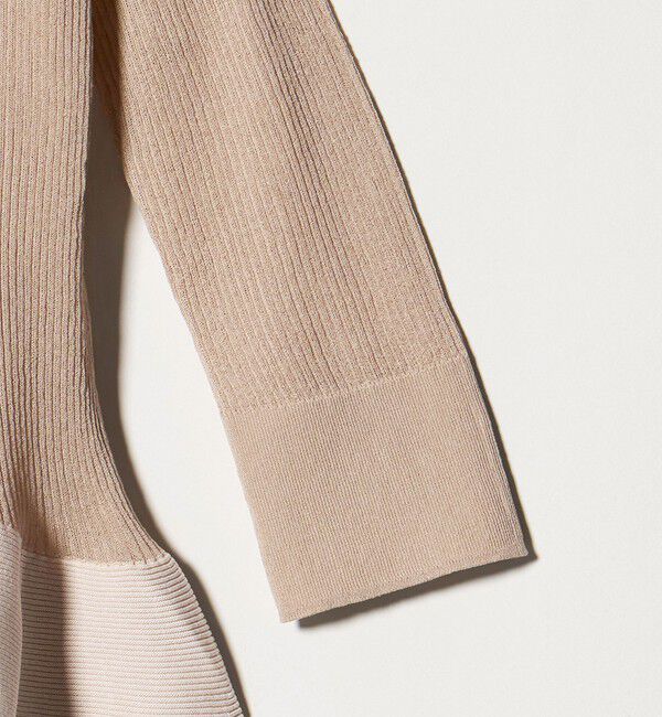 UNITED ARROWS「シアー リボン 2WAYカーディガン ウォッシャブル」|カーディガン|