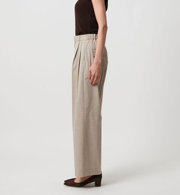 UNITED ARROWS「REOPEL ワイドパンツ ‐ウォッシャブル‐」|チノ|