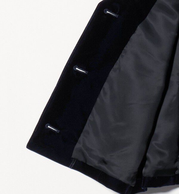 UNITED ARROWS「ベルベット ミニ ベスト」|ベスト・ジレ|