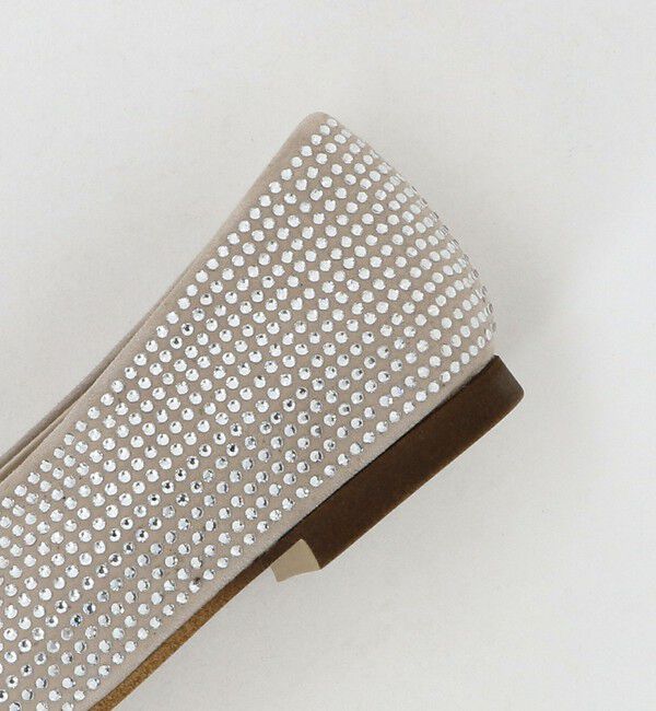 UNITED ARROWS「ラインストーン フラットシューズ」|パンプス|