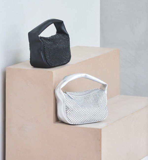 UNITED ARROWS「SPARKLE ワンハンドル バッグ」|ハンドバッグ|
