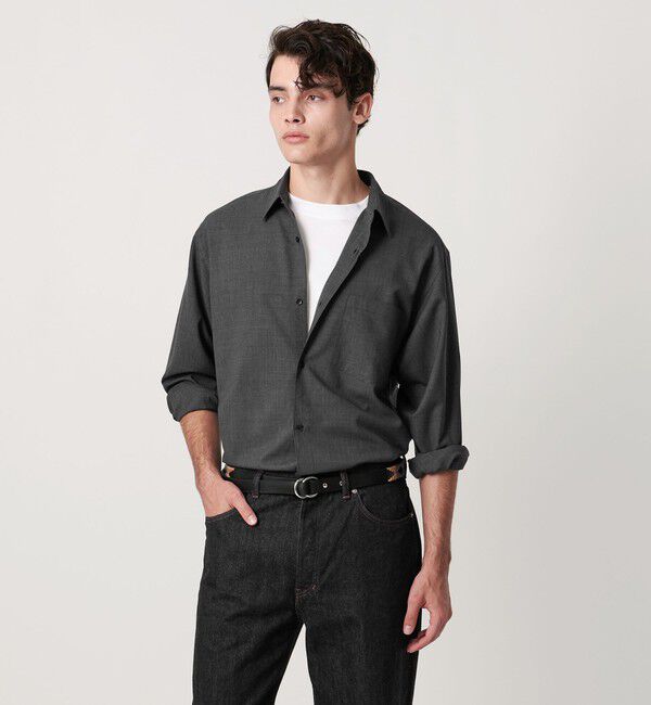 UNITED ARROWS「ワンフォーティー トロピカル レギュラーカラーシャツ」|シャツ・ブラウス|