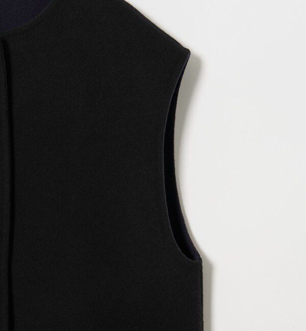 UNITED ARROWS「バイカラー リバー ベスト」|ダウンベスト・ベスト|