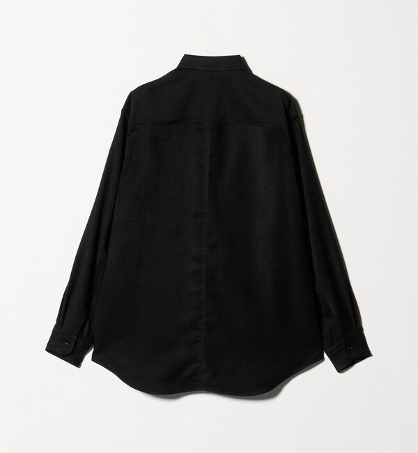 UNITED ARROWS「スエードライク レギュラーカラー オーバーシャツ」|シャツ・ブラウス|