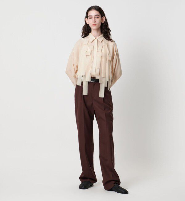 AEWEN MATOPH「＜AEWEN MATOPH＞フリンジブラウス」|シャツ・ブラウス|