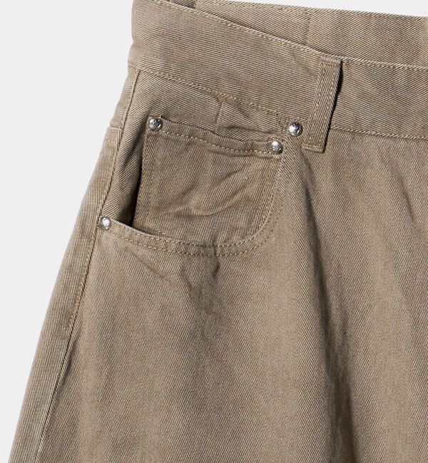 ASTRAET「＜ASTRAET＞BIG バルーン カラーデニムパンツ UNISEX」|デニム|