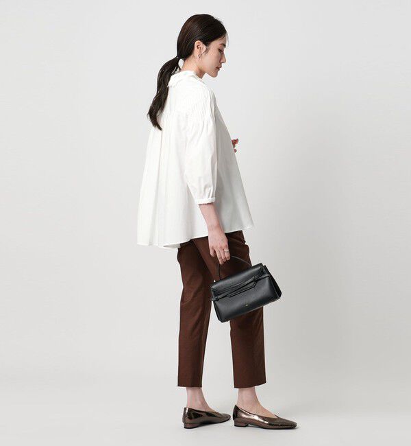 UNITED ARROWS「2WAYカラー ブラウス‐ウォッシャブル‐」|シャツ・ブラウス|