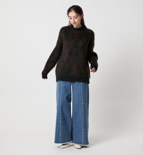 UNITED ARROWS「＜SACRA＞ ジャガード ニット」|ニット・セーター|