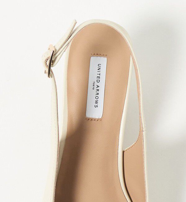 UNITED ARROWS「ポインテッドトゥ スリングバック パンプス」|パンプス|
