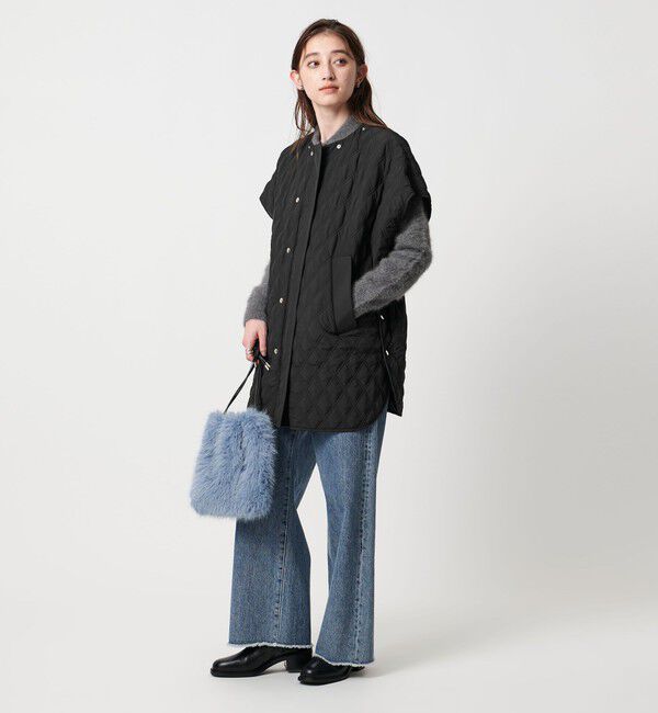 UNITED ARROWS「＜TICCA＞キルティング リバーシブル ポンチョ コート」|その他|