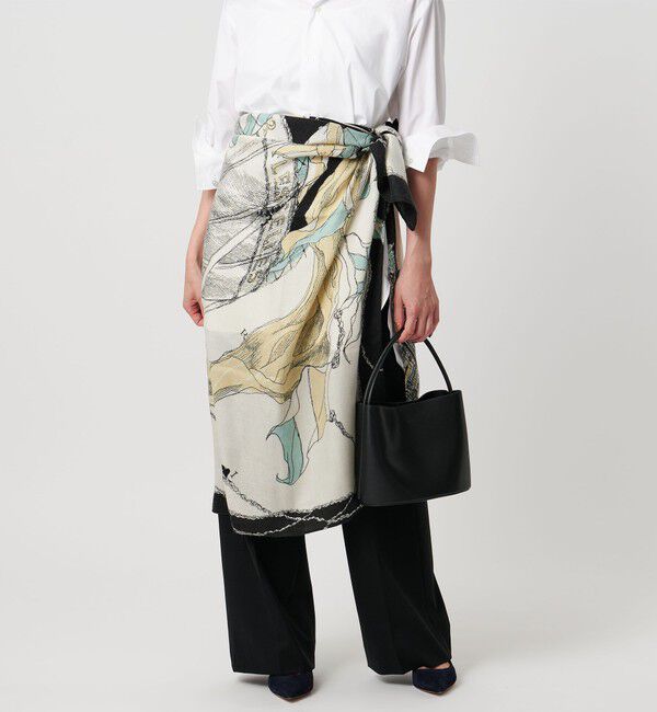 UNITED ARROWS「【一部別注】＜manipuri＞W/SI ストール 25FW」|ストール|