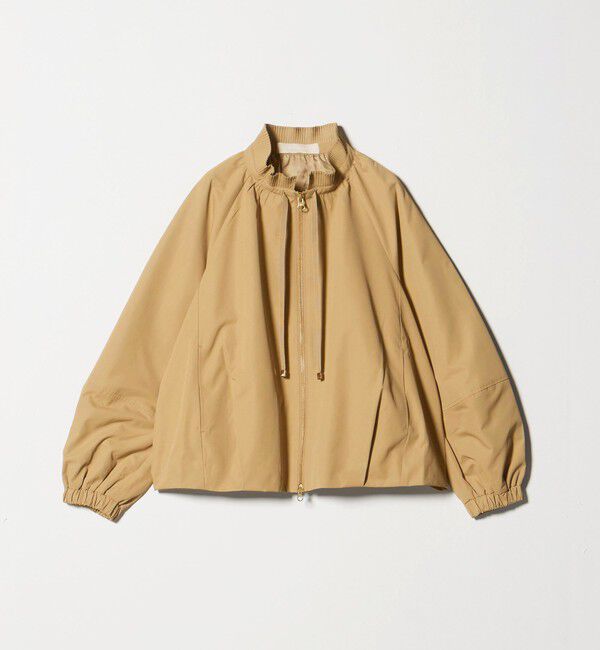 UNITED ARROWS「【別注】＜Marilyn Moon＞プリーツ ネック ブルゾン」|ブルゾン・スタジャン|