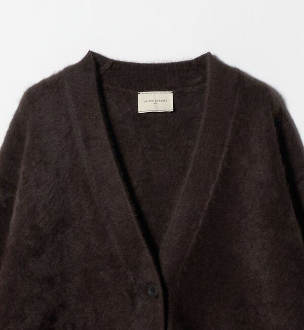 UNITED ARROWS「フォックスカシミヤ ミドル カーディガン」|カーディガン|