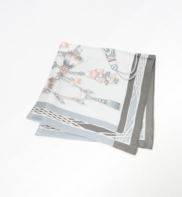 UNITED ARROWS「＜manipuri＞SILK 65&times;65 スカーフ 25FW」|マフラー|