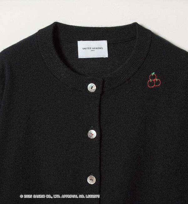 UNITED ARROWS「＜HELLO KITTY &times; UNITED ARROWS＞エンブロイダリー カーディガン」|カーディガン|