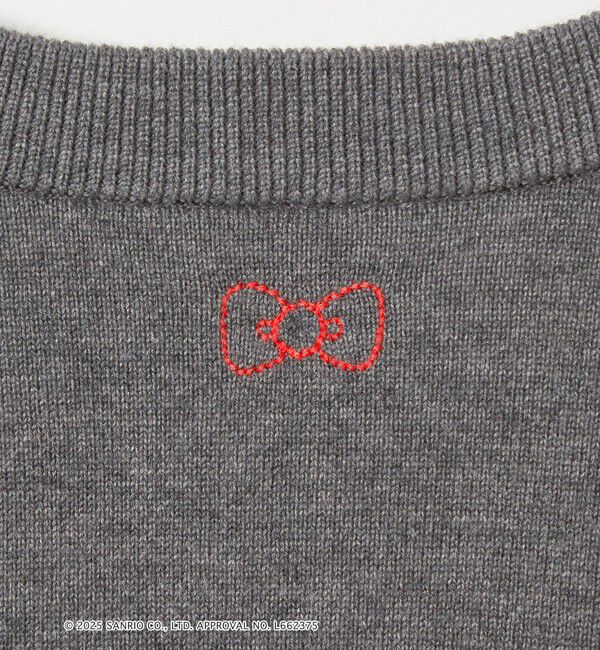 UNITED ARROWS「＜HELLO KITTY &times; UNITED ARROWS＞エンブロイダリー カーディガン」|カーディガン|