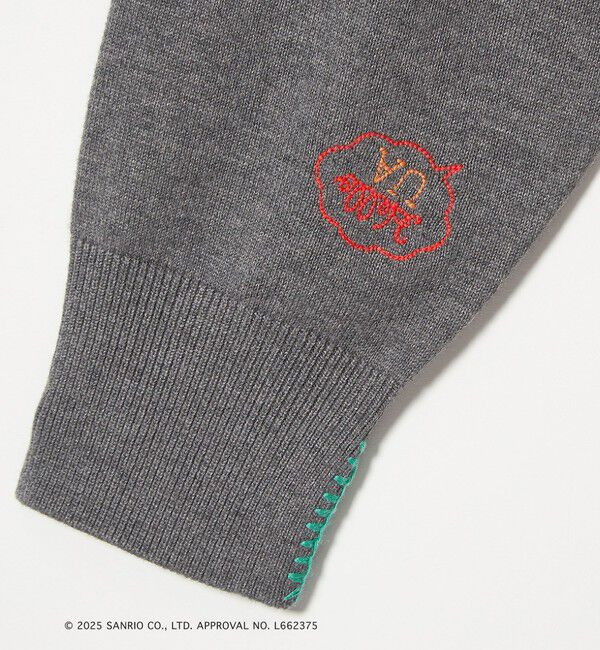 UNITED ARROWS「＜HELLO KITTY &times; UNITED ARROWS＞エンブロイダリー カーディガン」|カーディガン|