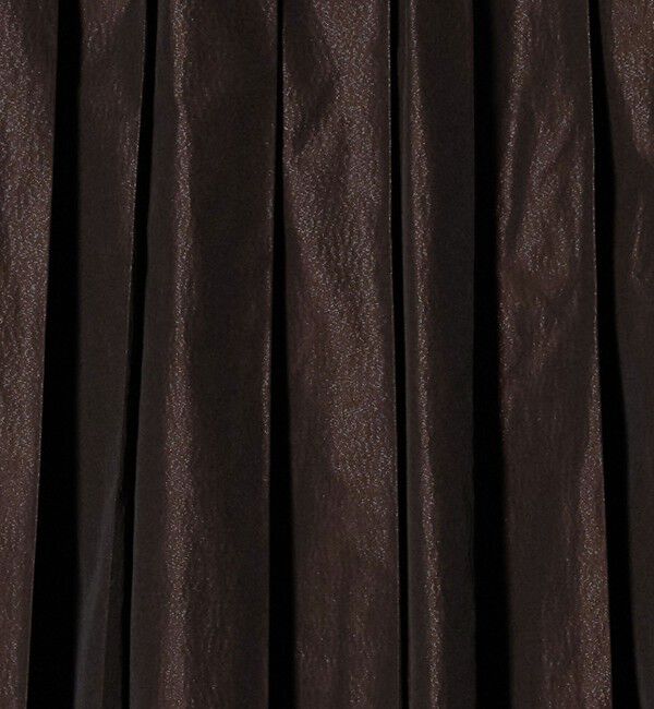 UNITED ARROWS「タフタ プリーツ ラメ スカート」|スカート|