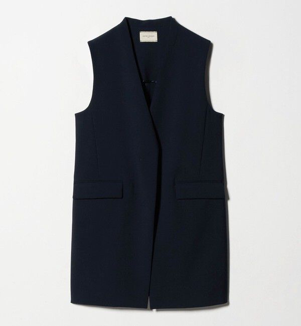 UNITED ARROWS「ダブルクロス ベスト ‐ウォッシャブル‐」|テーラードジャケット|