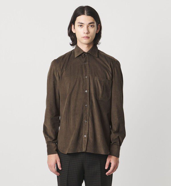 UNITED ARROWS「＜ERRICO FORMICOLA＞GIANNI/コーデュロイシャツ」|シャツ・ブラウス|