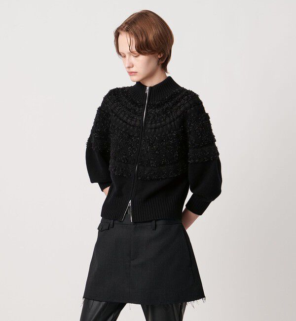 AEWEN MATOPH「＜AEWEN MATOPH＞ノルディックジップニットカーディガン」|カーディガン|