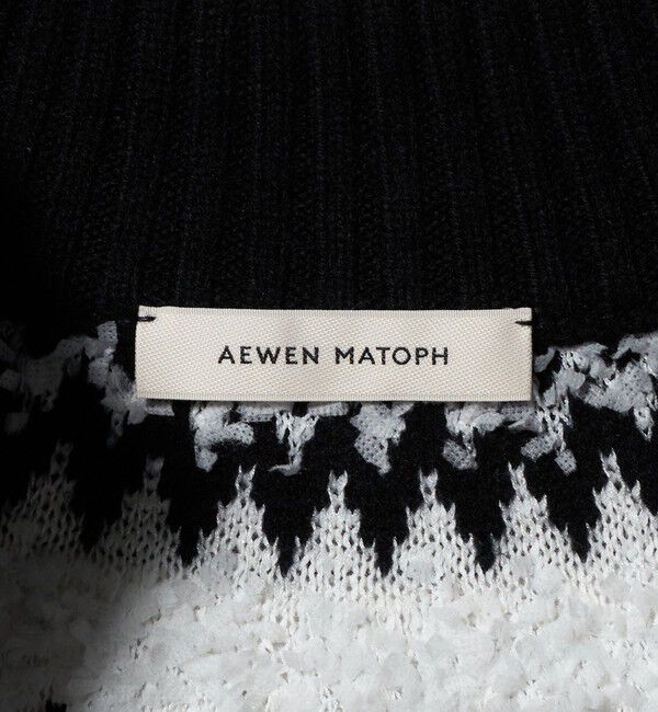 AEWEN MATOPH「＜AEWEN MATOPH＞ノルディックジップニットカーディガン」|カーディガン|