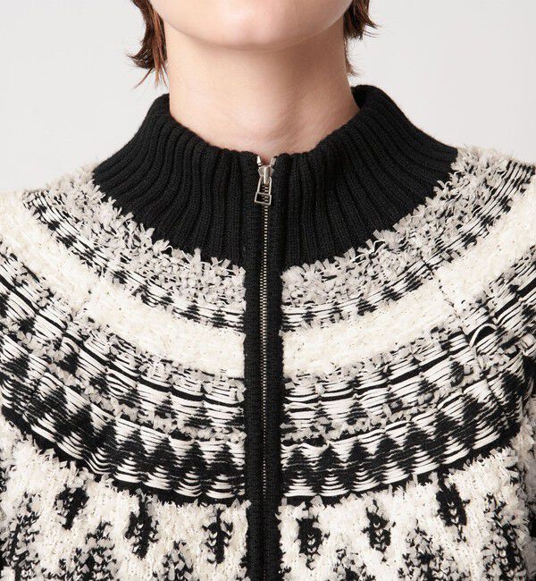 AEWEN MATOPH「＜AEWEN MATOPH＞ノルディックジップニットカーディガン」|カーディガン|