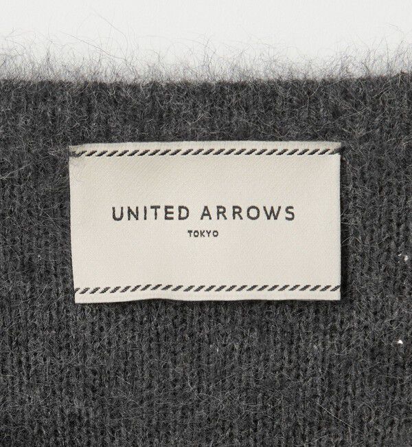 UNITED ARROWS「フォックスカシミヤ スパンコール ジップ ベスト」|ベスト・ジレ|