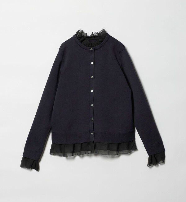 UNITED ARROWS「4WAY シフォン カーディガン ‐ウォッシャブル‐」|カーディガン|