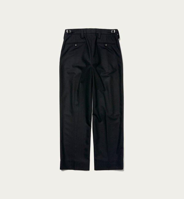 UNITED ARROWS「ライトメルトン ミリタリートラウザーズ」|スラックス|