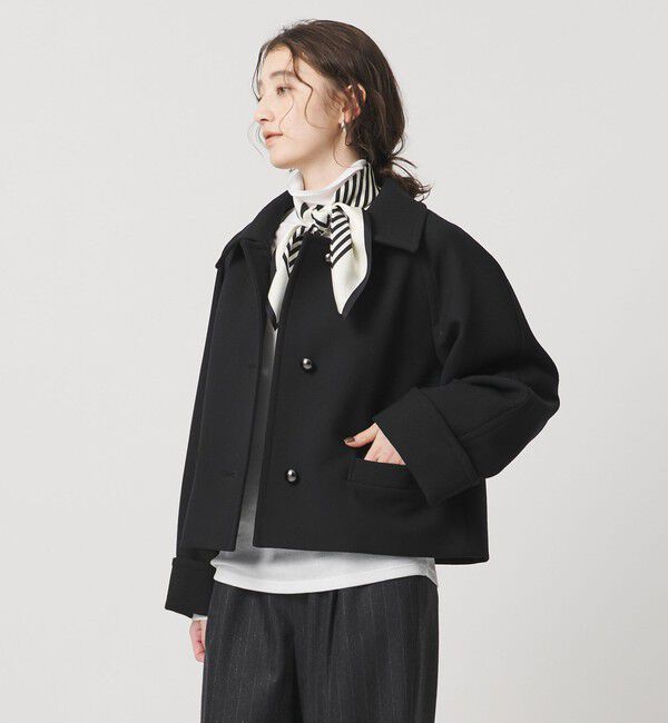 UNITED ARROWS「プレーン ショート ジャケット」|その他|BLACK