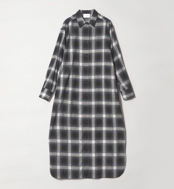 UNITED ARROWS「プリント シャツ ワンピース ‐ウォッシャブル‐」|ワンピース|