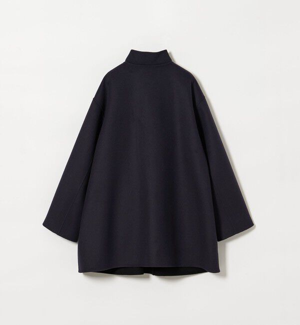 UNITED ARROWS「バイカラー リバー Aライン コート」|その他|