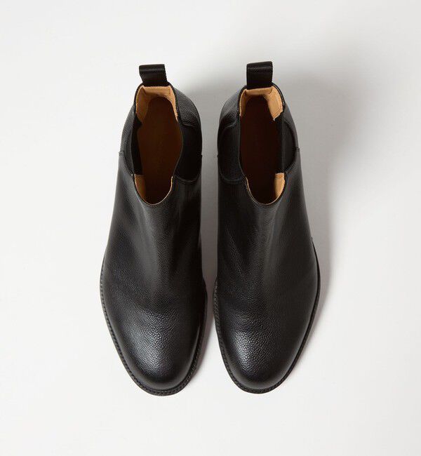 UNITED ARROWS「シボ サイドゴア ブーツ」|ロングブーツ|