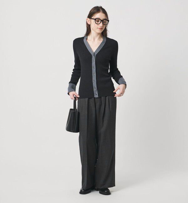 UNITED ARROWS「２タック ワイド パンツ」|チノ|