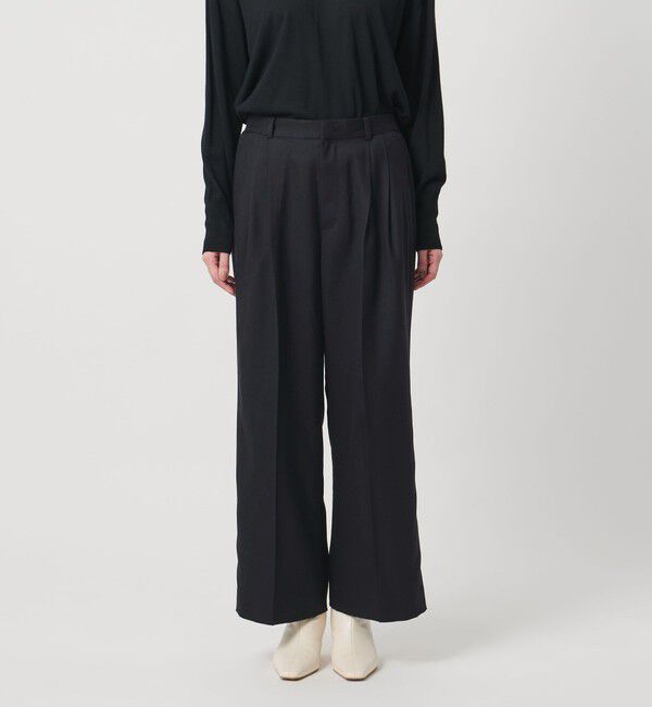 UNITED ARROWS「２タック ワイド パンツ」|チノ|