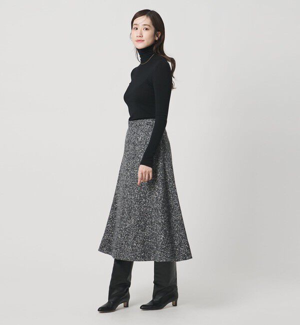 UNITED ARROWS「18G フィットリブ タートルネック ニット」|ニット・セーター|