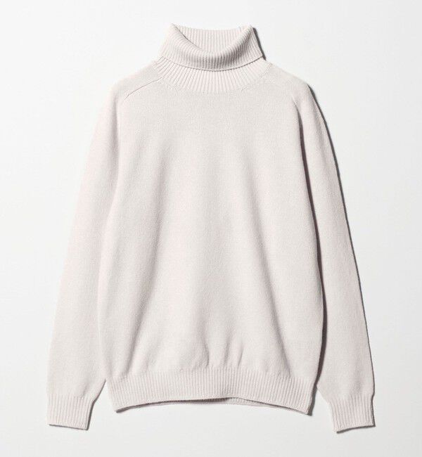 UNITED ARROWS「ウール カシミヤ ミドルゲージ タートルネック ニット」|ニット・セーター|