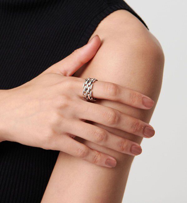 UNITED ARROWS「＜PHILIPPE AUDIBERT＞MILLER CHN リング」|リング|SILVER