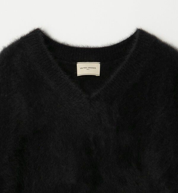 UNITED ARROWS「フォックスカシミヤ Vネック ニット」|ニット・セーター|