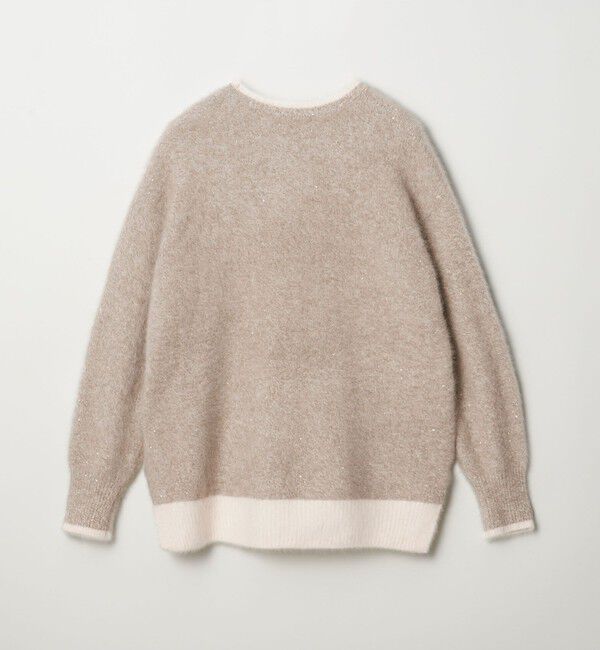 UNITED ARROWS「フォックスカシミヤ スパンコール クルーネックニット」|ニット・セーター|