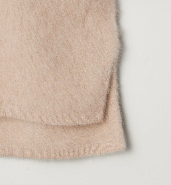 UNITED ARROWS「フォックスカシミヤ ハーフスリーブ Tニット」|ニット・セーター|