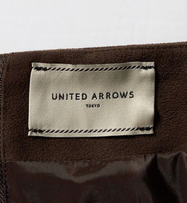 UNITED ARROWS「スエードライク タイトスカート ‐ウォッシャブル‐」|タイト|