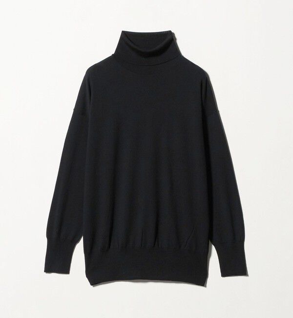 UNITED ARROWS「18G ウール タートルネック ニット ‐ウォッシャブル‐」|ニット・セーター|
